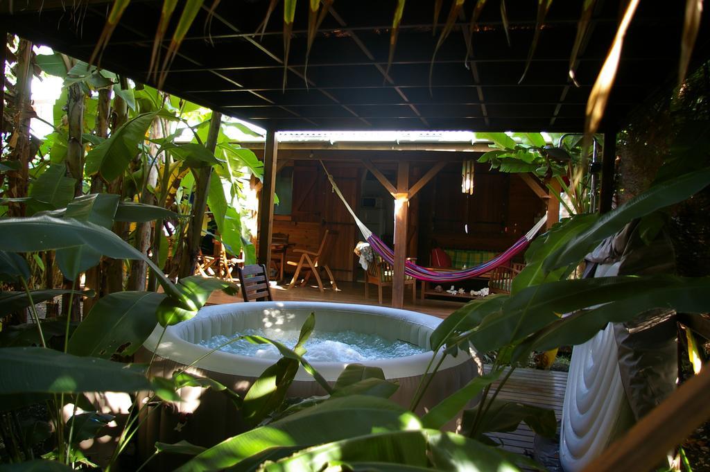 Kaz Creole Aventure Tropicale Insolite, Fibre, Jardin Et Jacuzzi Prives Saint-Francois  Exterior foto